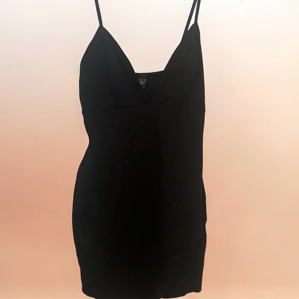 Windsor Elegant Black Mini Dress